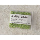 Seed Beads, Glass, 2mm, opaque lime green, 10g bag