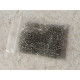 Seed Beads, Glass, 2mm, transparent grey, per 10g