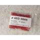 Seed Beads, Glass, 3mm, 8/0, opaque indian red, 10g bag