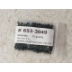 Seed Beads, Glass, 3mm, 8/0, opaque black, 10g bag