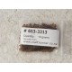 Seed Beads, Glass, 3mm, translucent dark amber, 10g bag