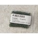 Seed Beads, Glass, 3mm, silver lined, forest green, 10g bag