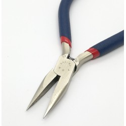 Short Needle Nose Pliers, smooth, 125mm