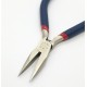 Short Needle Nose Pliers, smooth, 125mm