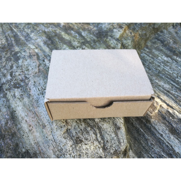 White stock Card packaging Box, 125x47x94, 10 pack