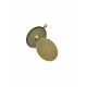 40x30mm Oval pendant setting bezel frame, Antiqued bronze