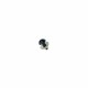 Craft Eyes, round black 8mm, per 20 pairs