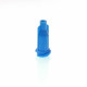 Syringe Cap, plastic cap for end of syringe, Blue