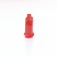 Syringe Cap, plastic cap for end of syringe, Orange