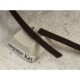 Faux Suede Cord, Brown, 3mm wide, per metre