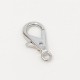 28mm Lobster/Parrot clasp, nickel plate, each