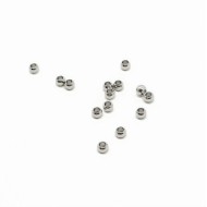 Crimp Bead, Stainless Steel, Smooth, 2mm, per 2 grams