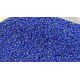 Seed Beads, Glass, 2mm, transparent blue, per 10g