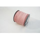 Faux Suede cord, 3mm wide, Desert Rose, per metre