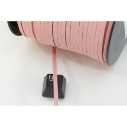 Faux Suede cord, 3mm wide, Desert Rose, per metre