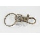 37mm Lobster Clasp with Split Ring Set, ant. brass, each