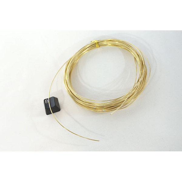 Craft Wire: Brass wire 0.8mm x 5M, coated, semi-soft