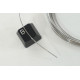 Craft Wire: Stainless Steel wire 0.8mm x 10M, coated, semi-soft