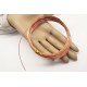 Craft Wire: Copper wire 0.8mm x 5M, coated, semi-soft