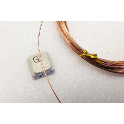 Craft Wire: Copper wire 0.8mm x 5M, coated, semi-soft