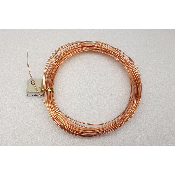 Craft Wire: Copper wire 1.0mm x 5M, coated, semi-soft