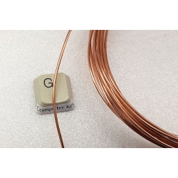 Craft Wire: Copper wire 1.2mm x 5M, coated, semi-soft