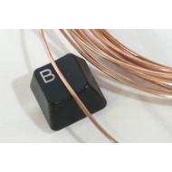 Craft Wire: Copper wire 1.2mm x 5M, coated, semi-soft