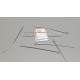 Eye Pin, 50mm x 0.7mm, 304 stainless steel, per 100
