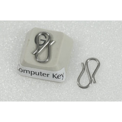 Clasps, surgiacal stainless steel hook-in S-Joiner, per 20