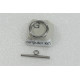 Toggle Clasp, Ring and Bar, Stainless Steel