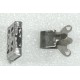 Multi-strand pearl-style clasp, 10mm, 2 strand, 316 stainless steel