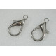 25mm Lobster / Parrot clasp, nickel plated