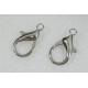 30mm Lobster / Parrot clasp, nickel alloy