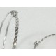 Bangle Wire, adjustable, 316 stainless steel