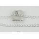 Chain by the metre, 4x6mm Curb link, Silver plate, steel base not soldered