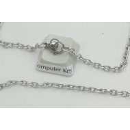 23 inch 304 Stainless Steel Cable chain with parrot clasp