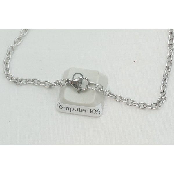 23 inch 304 Stainless Steel Cable chain with parrot clasp