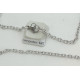23 inch 304 Stainless Steel Cable chain with parrot clasp