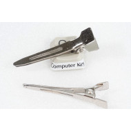 Alligator Single Prong Hair Clips 45mm