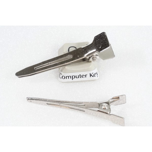 Alligator Single Prong Hair Clips 45mm