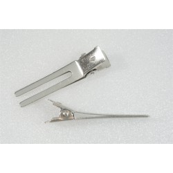 Alligator Double Prong Hair Clips 45mm