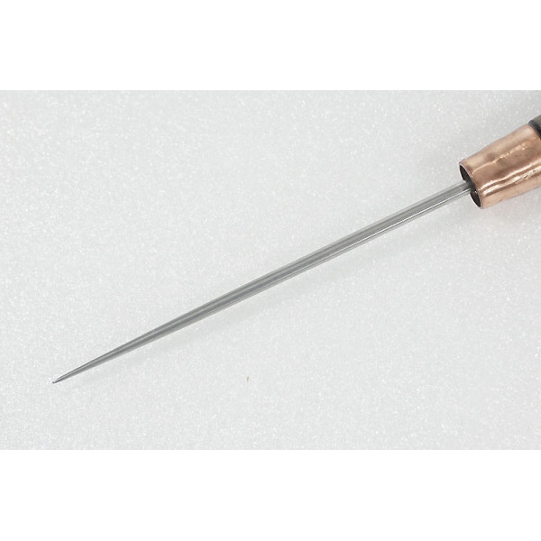 Awl, Bead Reamer, wooden handle, smooth
