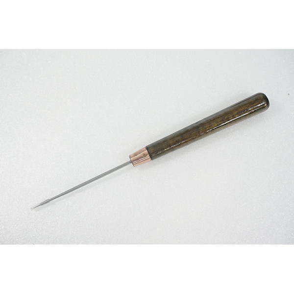 Awl, Bead Reamer, wooden handle, smooth