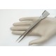 Beading Tweezer, with bead scoop / shovel,  stainless steel
