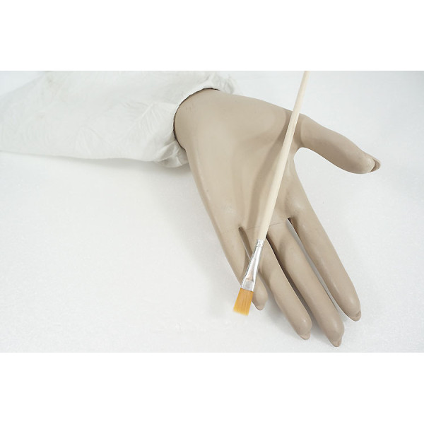 Paintbrush, flat end, 10mm wide, ideal for glue etc