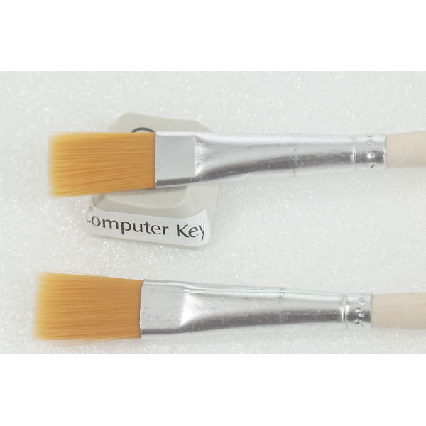 Paintbrush, flat end, 10mm wide, ideal for glue etc