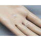 Discie stabiliser earring clutch back, metal free silicone, pair