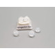 Metal free, silicon earring back, pair