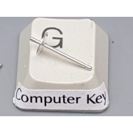 Sterling silver Ear studs, 5mm flat pad plus peg for half-drilled bead or pearl, pair