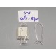 Sterling Silver Kidney Wires, 31mm, per pair